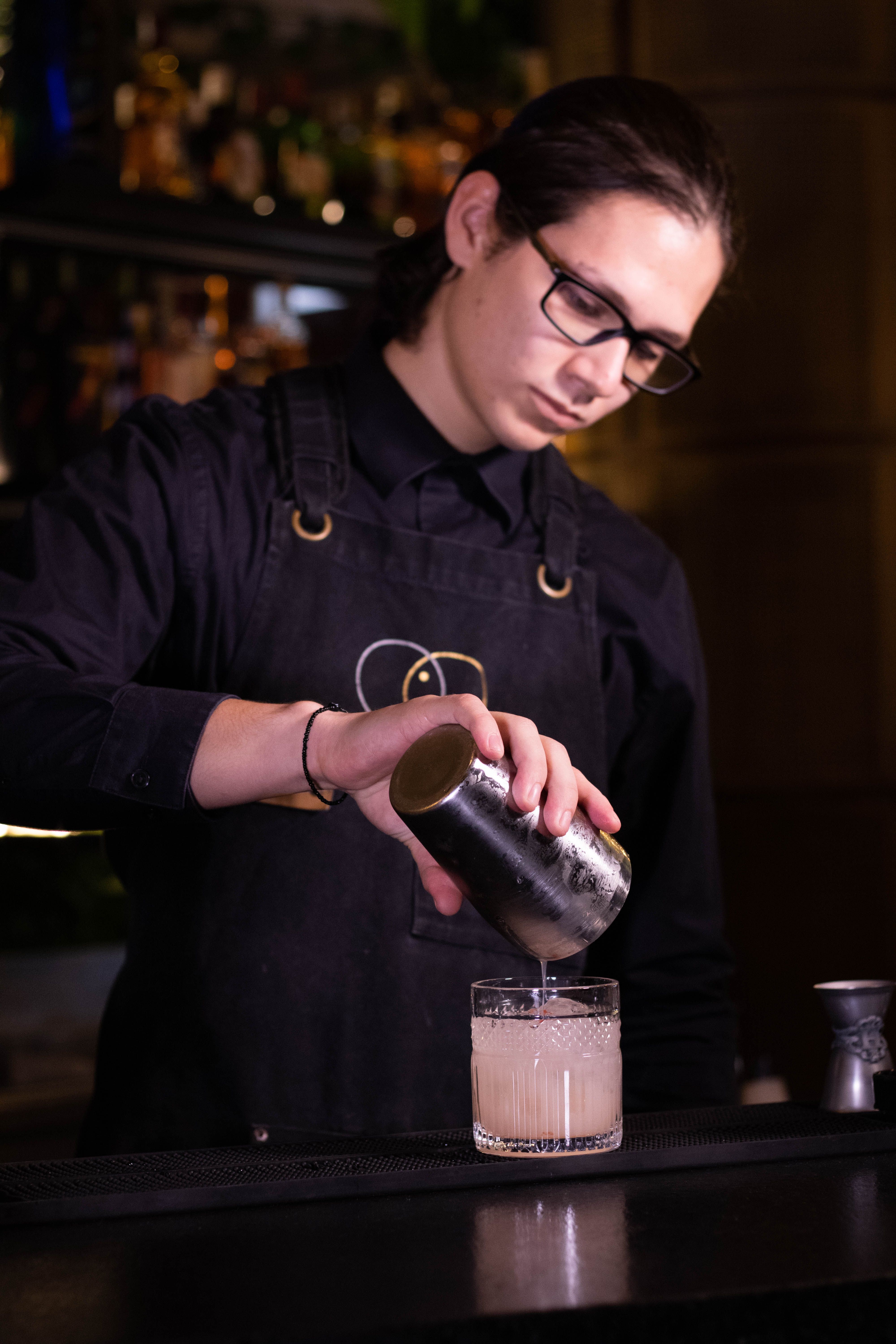 Lena Behind the Bar